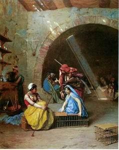 unknow artist Arab or Arabic people and life. Orientalism oil paintings 32